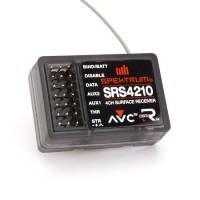 Комплект радиоаппаратуры Spektrum DX4S 4CH AVC 2.4GHz DSMR с приемниками SRS4210 и SR410 (SPM4010)