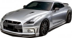 Машинка микро р/у 1:43 лиценз. Nissan GT-R (серый)