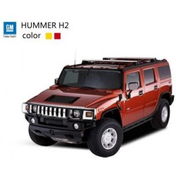 Машинка микро р/у 1:43 лиценз. Hummer H2 (красный)