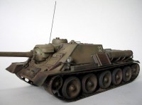 Збірна модель Зірка радянський винищувач танків «СУ-100» 1:35