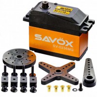 Сервопривод Savox SV-0236MG "Super Torque" Steel Gear Digital 1/5 Scale Servo (High Voltage)