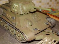 Сборная модель Звезда советский средний танк с минным тралом «Т-34/76» 1:35
