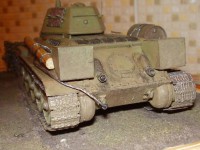Збірна модель Зірка радянський середній танк з мінним тралом «Т-34/76» 1:35