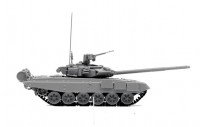 Збірна модель Зірка російський основний бойовий танк «Т-90» 1:72