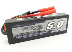 Аккумулятор Turnigy Li-Po 7.4V 5000mAh 2S2P 40C T-Plug 4 Hard case
