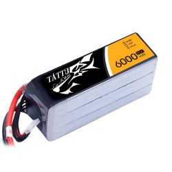 Аккумулятор Gens Ace TATTU Li-Po 14.8V 6000 mAh 4S1P 25C Soft Case