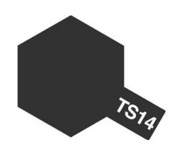 Фарба-спрей 100мл. TS-14 чорний (Tamiya, 85014)