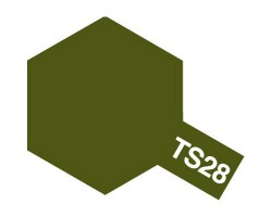 Краска-спрэй 100мл. TS-28 оливковый драб (Tamiya, 85028)