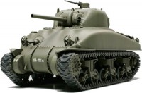Збірна модель Tamiya танка M4A1 Sherman в масштабі 1/48 (32523)