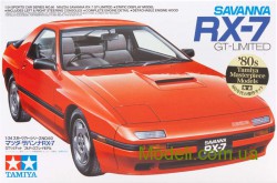 Сборная модель автомобиля Tamiya Mazda Savanna RX-7 GT-Limited в масштабе 1/24 (24060)