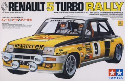 Сборная модель автомобиля Tamiya Renault 5 Turbo в масштабе 1/24 (24027)
