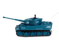 Танк Great Wall Toys German Tiger 1:72 RTR (сірий)