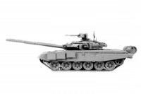Збірна модель Зірка російський ракетно-гарматний танк «Т-90С» 1:72