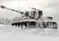 Танк VSTANK PRO German Tiger I MP 1:24 IR (Winter Camouflage RTR version)