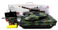 Радиоуправляемый танк Heng Long Leopard II A6 2.4GHz с пневмопушкой и дымом (HL3889-1)