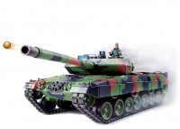 Керований по радіо танк Heng Long Leopard II A6 2.4GHz з пневмопушкой і димом (HL3889-1)