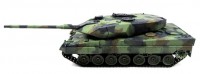 Радиоуправляемый танк Heng Long Leopard II A6 2.4GHz с пневмопушкой и дымом (HL3889-1)
