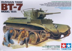 Сборная модель Tamiya советского танка БТ-7 в масштабе 1/35 (35309)