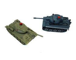 Танковый бой HuanQi 555 Tiger vs Т-34 1:32