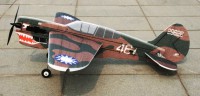 Самолет Tech-One P40 3D электро бесколлекторный 1000мм ARF
