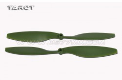 Пропелери Tarot 1045 "6мм зелені для Мультикоптер (TL2710-07)