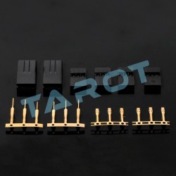 Комплект коннекторов Tarot для сервоприводов JR мама (2 шт) + папа (4 шт)