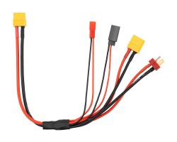 Адаптер-кабель ToolkitRC XT60 > Multi Charger Cable