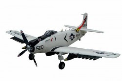 Літак TOP RC A1 Sky Raider безколекторний білий (з пілотом) PNP