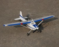 Літак TOP-RC Cessna C185 RTF 928 мм (синій) з поплавками і симулятором