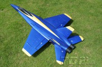 Літак TOP RC F-18 V1 копія електро безколекторний синій RTF