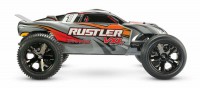 Монстр Traxxas Rustler VXL Безщітковий 1:10 2WD RTR Silver