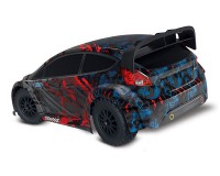 Автомобиль Traxxas Scale Ford Fiesta ST Rally 1:10 RTR 534 мм 4WD 2.4 ГГц (74054-4)
