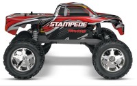 Монстр Traxxas Stampede XL-5 1:10 2WD RTR з новим швидким ЗУ Red