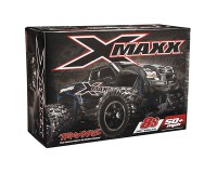 Монстр Traxxas X-Maxx Brushless Monster 8S 1: 5 RTR 779 мм 4WD TSM 2,4 ГГц (77086-4 Червоний)