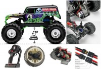 Автомобиль Traxxas Grave Digger Monster Jam XL-5 1:10 монстр-трак 2WD электро 27МГц RTR
