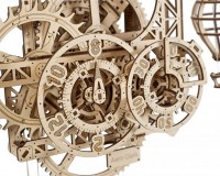 Конструктор дерев'яний Ugears Аеро годинник Настінний годинник із маятником
