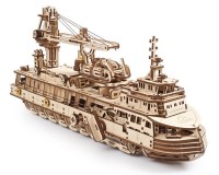 Конструктор деревянный Ugears Научно-исследовательское судно