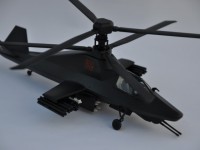 Збірна модель Зірка вертоліт Ка-58 «Чорний привид» 1:72 (подарунковий набір)