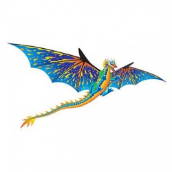 Воздушный змей WindnSun Синий Дракон 3D 1930 х 1600 мм