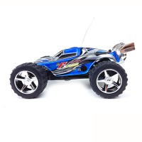 Машинка микро WL-Toys Speed Racing 1:32 трагги скоростная 27MHz/40MHz синий RTR