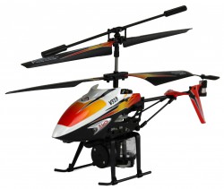 Гелікоптер WL Toys SPRAY водяна гармата 3-к мікро і/ч (помаранчевий)
