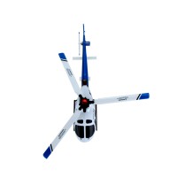 Мікро-вертоліт WLToys V931 2.4GHz FBL безколекторний (синій)