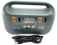 Зарядний пристрій дуо SkyRC PC1500 25A/1500W з/БЖ для Li-Pol 12S/14S акумуляторів (SK-100173)