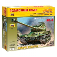 Сборная модель Звезда советский танк Ис-2 1:35 (подарочный набор)