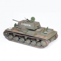 Сборная модель Звезда советский танк КВ-1 1:35 (подарочный набор)