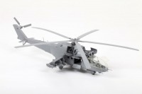 Збірна модель Зірка ударний вертоліт Мі-24А 1:72 (подарунковий набір)