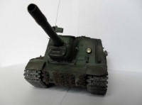 Збірна модель Зірка радянський винищувач танків ІСУ-152 «Звіробій» 1:72