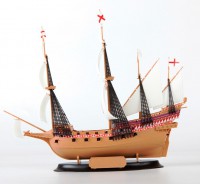 Збірна модель Зірка флагманський корабель Френсіса Дрейка «Ревендж» 1: 350