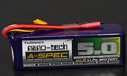 Аккумулятор 22.2V 5000mah 6S 65~130C nano-tech A-SPEC (Turnigy, 9210000061)