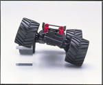 MINI-Z Monster DODGE RAM 1500 Gun Metall L=170мм (Kyosho, 30086GM-B)